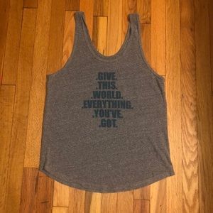 Give this world everything you’ve got! GUC Tank!